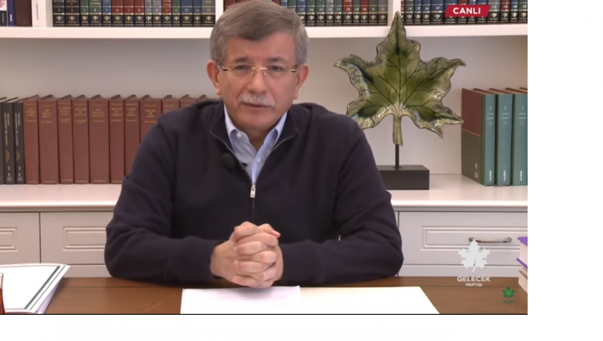 Prof. Dr. Ahmet Davutoğlu Gelecek Partisi Genel Başkanı: “Koronavirüs başta olmak üzere, partimizin gündeme ilişkin değerlendirme ve önerilerini paylaşıyorum.”