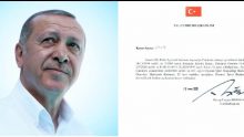 Cumhurbaşkanı Recep Tayyip Erdoğan @RTErdogan : “Ayasofya Camii’nin yönetiminin Diyanet İşleri Başkanlığına devredilerek ibadete açılmasına karar verilmiştir. Hayırlı olsun.”