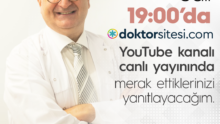 Op. Dr. İhsan Önder Albayrak: “1 Aralık Salı 19:00’da doktorsitesi.com youtube kanalında canlı yayında olacağım. Sorularınızı ve katılımınızı bekliyorum!”