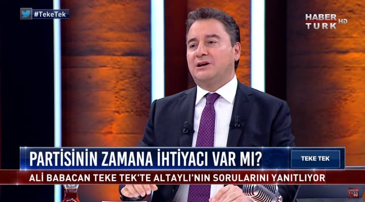 Ali BABACAN: “Erken seçim yapmak Cumhurbaşkanı tarafından tercih edilebilir, çünkü bir dönem daha hak kazanıyor!”