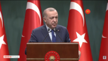 Recep Tayyip Erdoğan: “Emekli amirallerin vazifesi; 104 tanesi bir araya gelerek, siyasi bir tartışma konusunda darbe imaları içeren bildiriler yayımlamak değildir!”