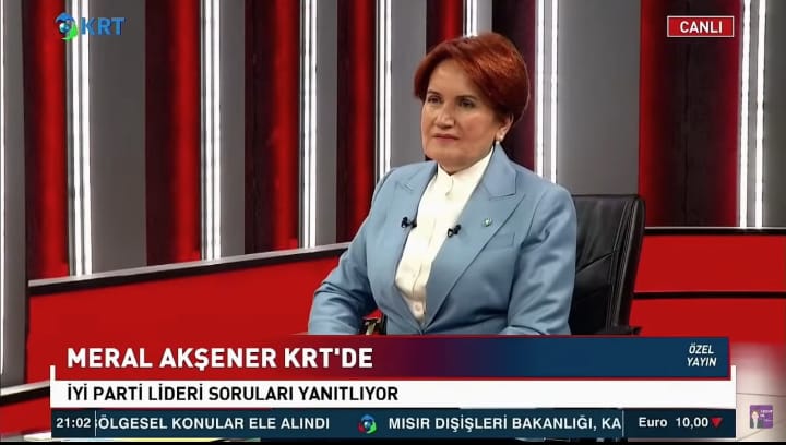 Meral Akşener: “Anketlerde Millet İttifakı büyüyor, İYİ Parti büyüyor, CHP düşmüyor, Deva Partisi ve Gelecek Partisi var, Saadet Partisi fena gitmiyor! Muhtemelen yarın bir iş birliği olacak gibi gözüküyor!”