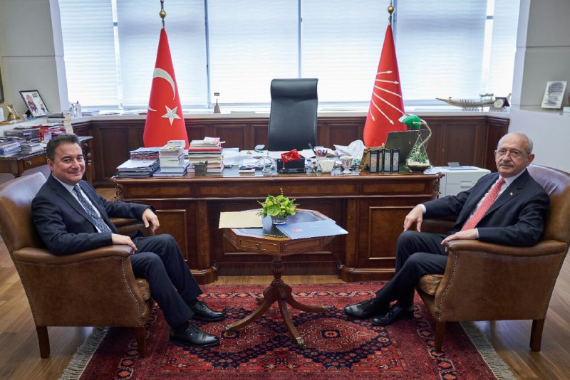 Ali Babacan; Kemal Kılıçdaroğlu, Gültekin Uysal ve Temel Karamollaoğlu’nu ziyaret etti!