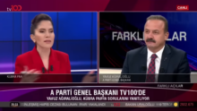 Anahtar Parti Genel Başkanı Yavuz Ağıralioğlu, TV100 de konuştu: “Sahada gördüğüm, %10’un üzerinde oy alacağımıza işaret ediyor!”