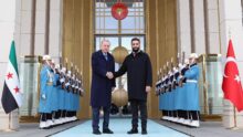 Suriye Arap Cumhuriyeti Cumhurbaşkanı Ahmed Şara, Türkiye ziyaretinde Cumhurbaşkanı Recep Tayyip Erdoğan ile görüştü!