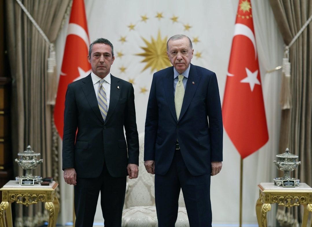Ali Koç, Recep Tayyip Erdoğan’ı Cumhurbaşkanlığı Külliyesi’nde ziyaret etti!