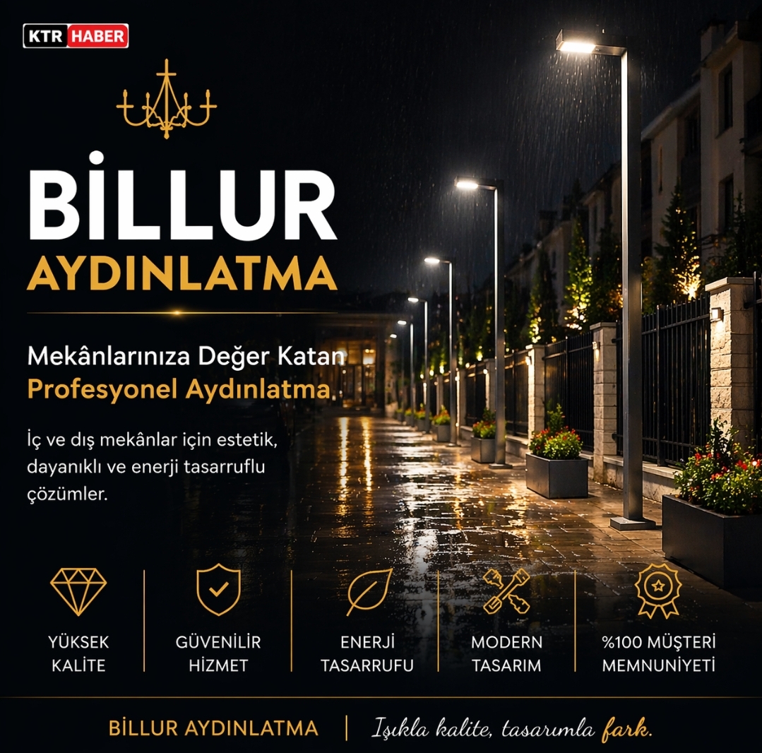 BİLLUR AYDINLATMA: “Mekânlarınıza Değer Katan Profesyonel Aydınlatma!”