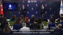 Ali Babacan, Özgür Özel’in ziyaretinde konuştu: “Türkiye’de seçim gündemi başlamıştır, en kısa zamanda erken genel seçim yapılmalıdır!